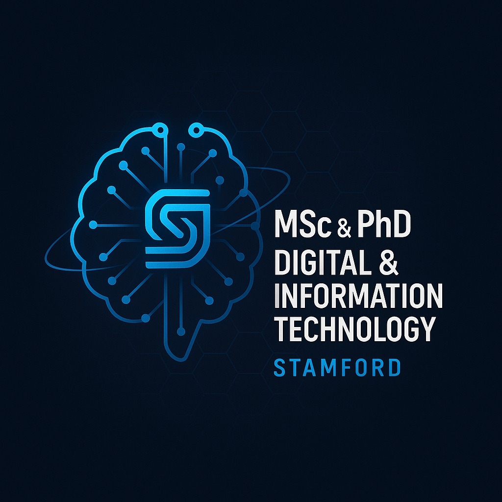 MSc and PhD Digital and Information Technology logo
